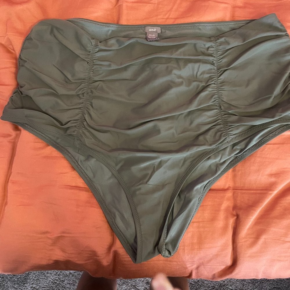 Aerie High Rise Swim Bottoms